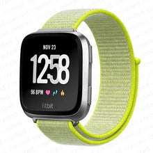 Load image into Gallery viewer, Nylon  Fitbit Band For Versa 3 / 4 - Sense 1 / 2  (20 color options) Axios Bands
