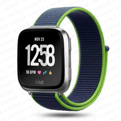 Nylon Fitbit Band For Versa 3 / 4 - Sense 1 / 2 (20 color options) -