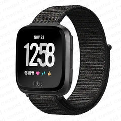 Nylon Fitbit Band For Versa 3 / 4 - Sense 1 / 2 (20 color options) -