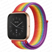 Load image into Gallery viewer, Nylon  Fitbit Band For Versa 3 / 4 - Sense 1 / 2  (20 color options) Axios Bands