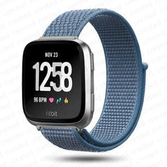 Nylon Fitbit Band For Versa 3 / 4 - Sense 1 / 2 (20 color options) -