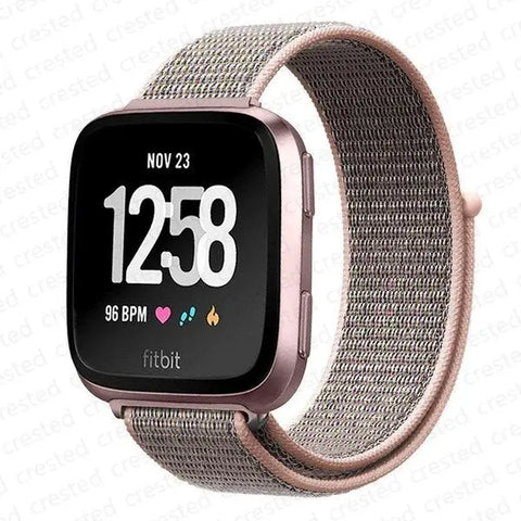 Nylon Fitbit Band For Versa 3 / 4 - Sense 1 / 2 (20 color options) -