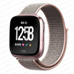 Nylon Fitbit Band For Versa 3 / 4 - Sense 1 / 2 (20 color options) -