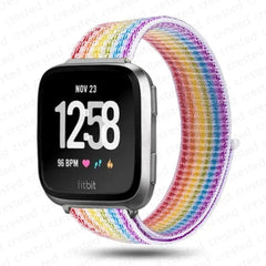 Nylon Fitbit Band For Versa 3 / 4 - Sense 1 / 2 (20 color options) -