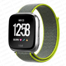 Load image into Gallery viewer, Nylon  Fitbit Band For Versa 3 / 4 - Sense 1 / 2  (20 color options) Axios Bands
