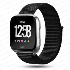 Nylon Fitbit Band For Versa 3 / 4 - Sense 1 / 2 (20 color options) -