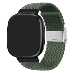 Nylon Cloth Fitbit Band For Versa 3 / 4 - Sense 1 / 2 (36 color options) -