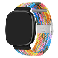 Nylon Cloth Fitbit Band For Versa 3 / 4 - Sense 1 / 2 (36 color options) -