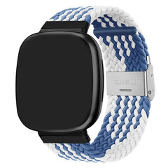 Nylon Cloth Fitbit Band For Versa 3 / 4 - Sense 1 / 2 (36 color options) -