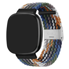 Nylon Cloth Fitbit Band For Versa 3 / 4 - Sense 1 / 2 (36 color options) -