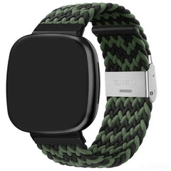 Nylon Cloth Fitbit Band For Versa 3 / 4 - Sense 1 / 2 (36 color options) -