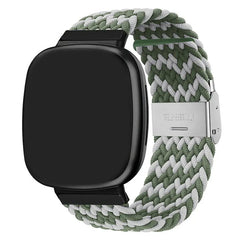 Nylon Cloth Fitbit Band For Versa 3 / 4 - Sense 1 / 2 (36 color options) -