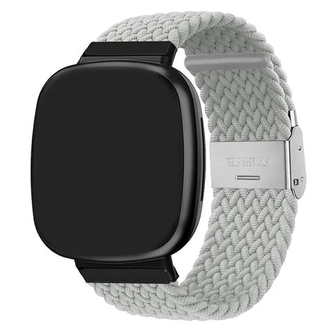 Nylon Cloth Fitbit Band For Versa 3 / 4 - Sense 1 / 2 (36 color options) -