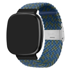 Nylon Cloth Fitbit Band For Versa 3 / 4 - Sense 1 / 2 (36 color options) -