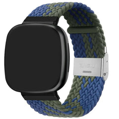 Nylon Cloth Fitbit Band For Versa 3 / 4 - Sense 1 / 2 (36 color options) -