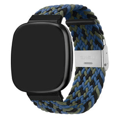 Nylon Cloth Fitbit Band For Versa 3 / 4 - Sense 1 / 2 (36 color options) -