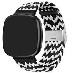 Nylon Cloth Fitbit Band For Versa 3 / 4 - Sense 1 / 2 (36 color options) -