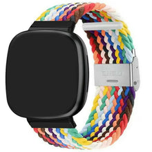 Load image into Gallery viewer, Nylon Cloth Fitbit Band For Versa 3 / 4 - Sense 1 / 2 (36 color options) Axios Bands

