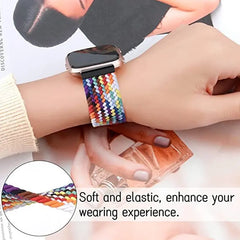 Nylon Cloth Fitbit Band For Versa 3 / 4 - Sense 1 / 2 (36 color options) -