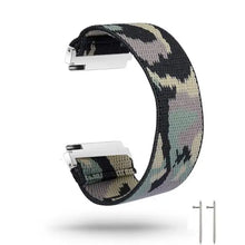 Load image into Gallery viewer, Nylon Elastic Fitbit Band For Versa, Versa 2, Versa Lite - 42 color options Axios Bands