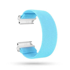 Nylon Elastic Fitbit Band For Versa, Versa 2, Versa Lite - 42 color options -