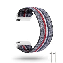Load image into Gallery viewer, Nylon Elastic Fitbit Band For Versa, Versa 2, Versa Lite - 42 color options Axios Bands