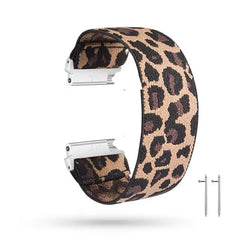 Nylon Elastic Fitbit Band For Versa, Versa 2, Versa Lite - 42 color options -