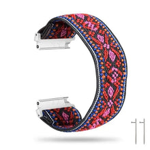 Load image into Gallery viewer, Nylon Elastic Fitbit Band For Versa, Versa 2, Versa Lite - 42 color options Axios Bands