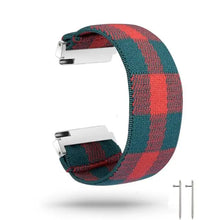 Load image into Gallery viewer, Nylon Elastic Fitbit Band For Versa, Versa 2, Versa Lite - 42 color options Axios Bands