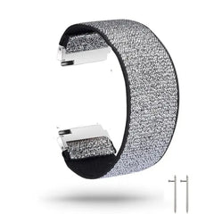 Nylon Elastic Fitbit Band For Versa, Versa 2, Versa Lite - 42 color options -