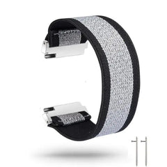 Nylon Elastic Fitbit Band For Versa, Versa 2, Versa Lite - 42 color options -