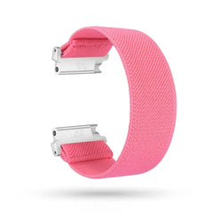 Nylon Elastic Fitbit Band For Versa, Versa 2, Versa Lite - 42 color options -