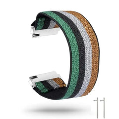 Nylon Elastic Fitbit Band For Versa, Versa 2, Versa Lite - 42 color options -