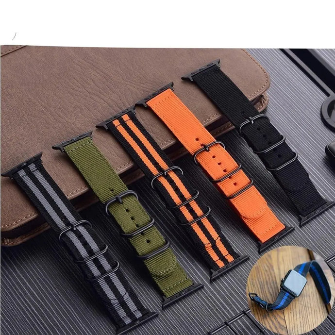 Nylon Fabric Apple Watch Bands - 10 color options 38mm - 49mm Axios Bands