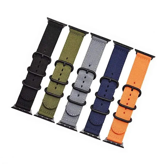 Nylon Fabric Apple Watch Bands 10 color options Axios Bands