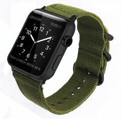 Nylon Fabric Apple Watch Bands - 13 color options 38mm - 49mm -