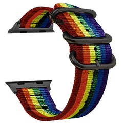 Nylon Fabric Apple Watch Bands - 13 color options 38mm - 49mm -