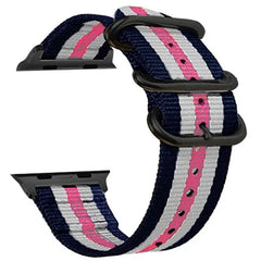 Nylon Fabric Apple Watch Bands - 13 color options 38mm - 49mm -