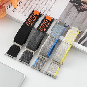 Nylon Fabric Apple Watch Bands - 4 color options 38mm - 49mm Axios Bands