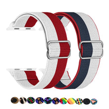 Load image into Gallery viewer, Nylon Fabric Apple Watch Bands - 80 color options 38mm - 49mm Axios Bands
