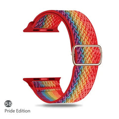 Nylon Fabric Apple Watch Bands - 80 color options 38mm - 49mm -