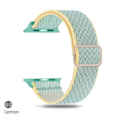 Nylon Fabric Apple Watch Bands - 80 color options 38mm - 49mm -