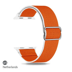 Nylon Fabric Apple Watch Bands - 80 color options 38mm - 49mm -