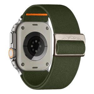 Nylon Fabric Apple Watch Bands with Mountain Slide - 16 color options 38mm - 49mm Axios Bands