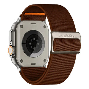Nylon Fabric Apple Watch Bands with Mountain Slide - 16 color options 38mm - 49mm Axios Bands