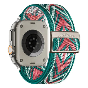 Nylon Fabric Apple Watch Bands with Mountain Slide - 16 color options 38mm - 49mm Axios Bands