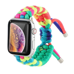 Nylon Fabric Braided Apple Watch Bands - 9 color options 38mm - 49mm -