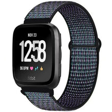 Load image into Gallery viewer, Nylon Fabric Fitbit Band For Versa, Versa 2, Versa Lite - 20 color options Axios Bands
