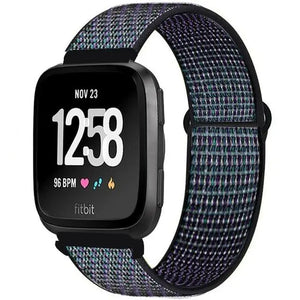 Nylon Fabric Fitbit Band For Versa, Versa 2, Versa Lite - 20 color options Axios Bands