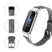 Load image into Gallery viewer, Nylon Fabric Fitbit Luxe Band - 21 color options Axios Bands
